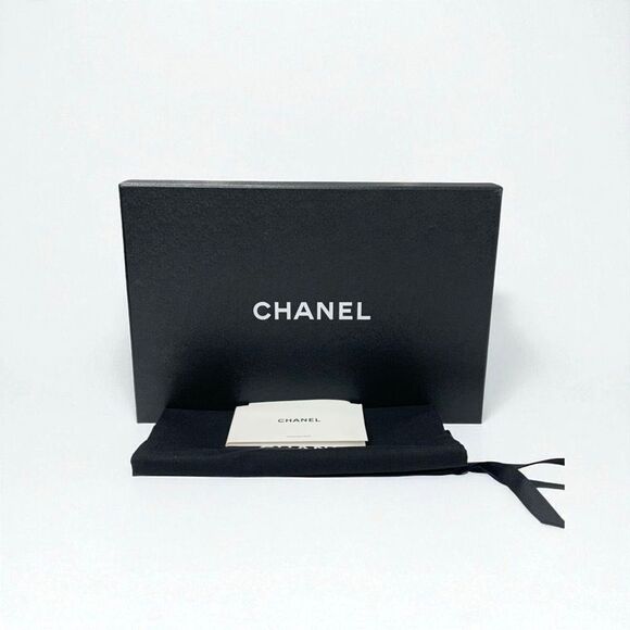 Chanel Sandals Shoes Fabric Velor Black Gold Rhinestone CC Coco Mark Logo Velcro - Picture 10 of 10